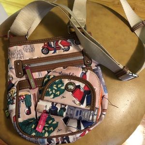 Lily Bloom Shopaholic crossbody mini bag